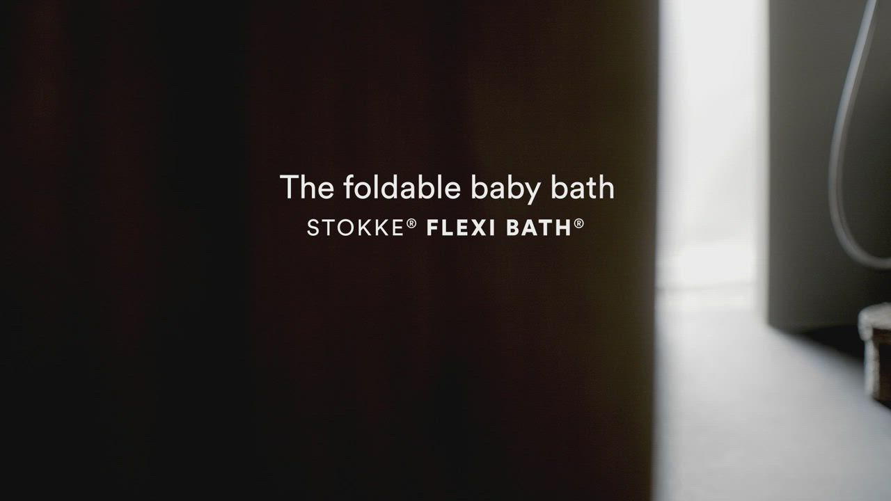 Stokke FlexI Bath 初生嬰兒浴架 product video thumbnail