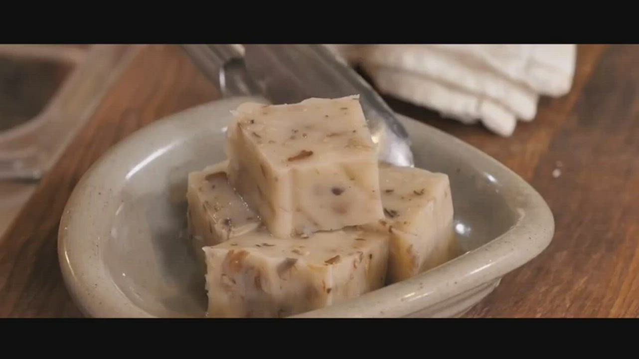 (滿899免運)【上野物產】道地在來米製作蘿蔔糕（960g±10%/12片/包）x1包 港點 港式點心 冷凍食品 product video thumbnail