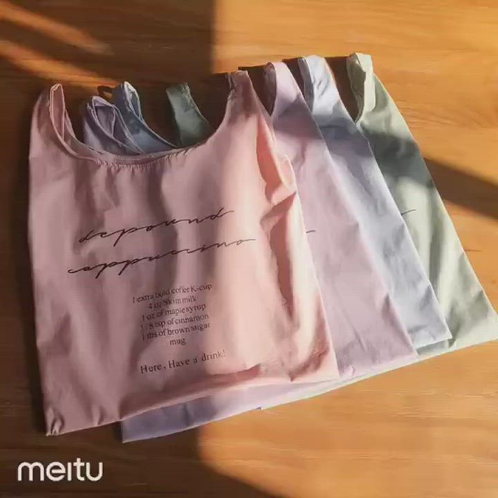 【素包包】艾蜜莉法式書店文青風輕購物手挽袋 product video thumbnail