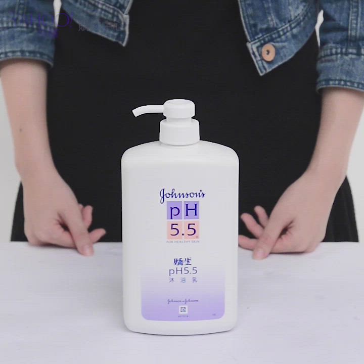 嬌生pH5.5 沐浴乳 (1000ml) product video thumbnail