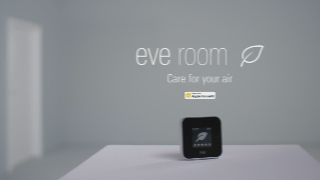 【Eve】Room 室內空氣品質監測儀/藍牙低能耗（Apple HomeKit iOS） product video thumbnail