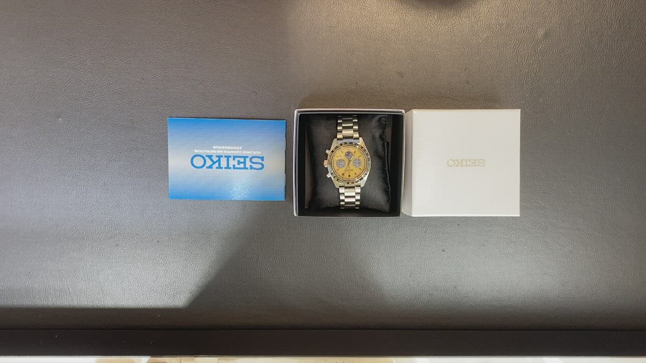 SEIKO 精工 Prospex SPEEDTIMER 太陽能計時手錶(V192-0AF0Y/SSC817P1)-39mm product video thumbnail